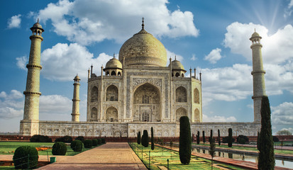 Le Taj Mahal à Agra en Inde