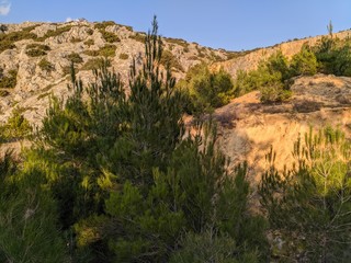 view of mountain,landscape in Greece