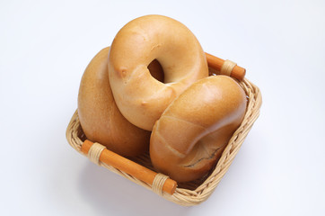 Tasty fresh bagels