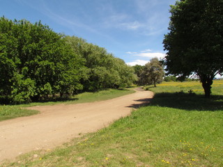 Unpaved streets are signs of environmental preservation