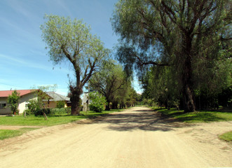 Unpaved streets are signs of environmental preservation