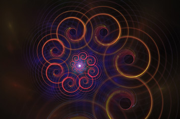 The colors in the series, awesome digital art paint. Background consists of fractal color texture and is suitable for use in projects on imagination, creativity and design.  3d fractal render