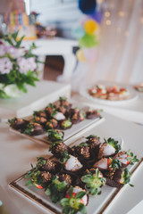 festive table setting