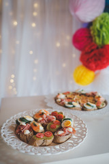 cake with fruits and berries