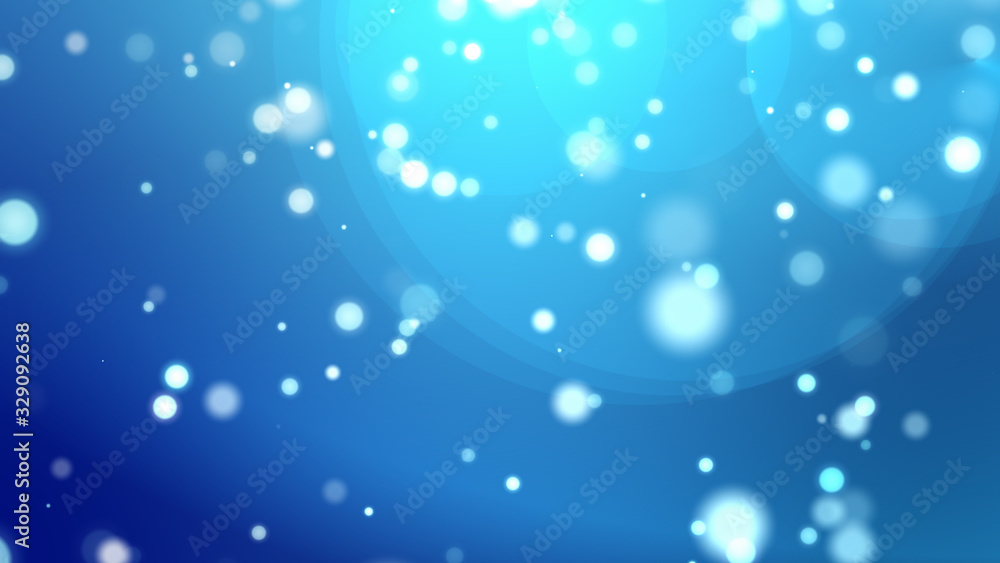 Poster abstract bokeh soft light background with blur bokeh light effect.