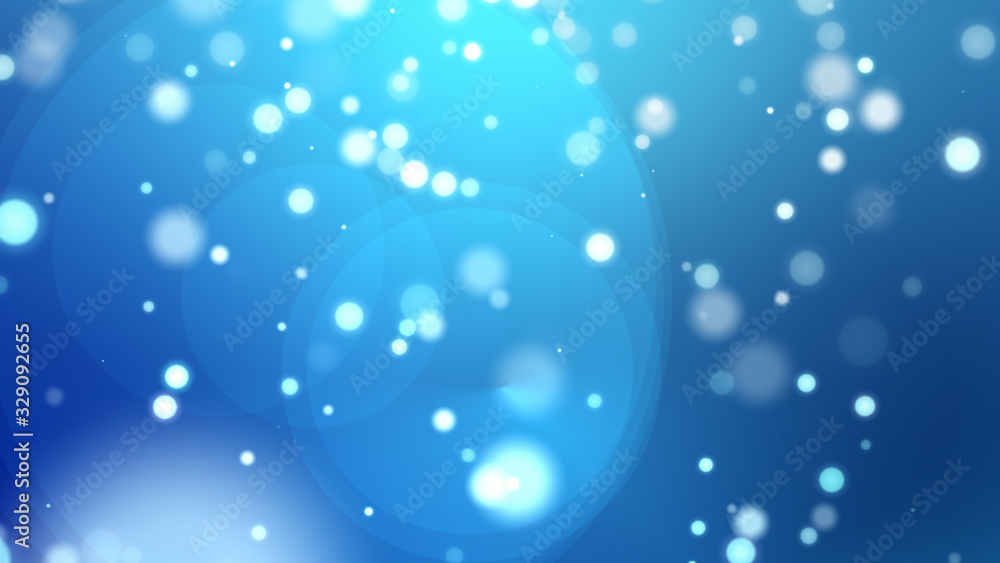 Poster abstract bokeh soft light background with blur bokeh light effect.