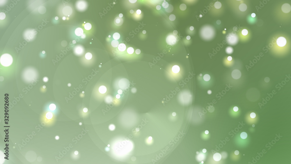 Poster abstract bokeh soft light background with blur bokeh light effect.