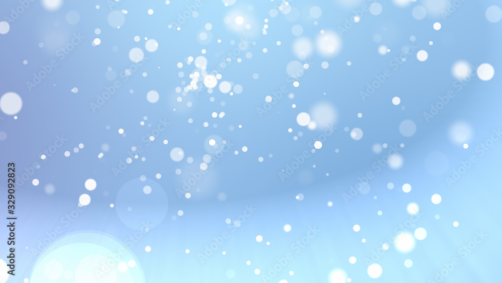 Poster abstract bokeh soft light background with blur bokeh light effect.