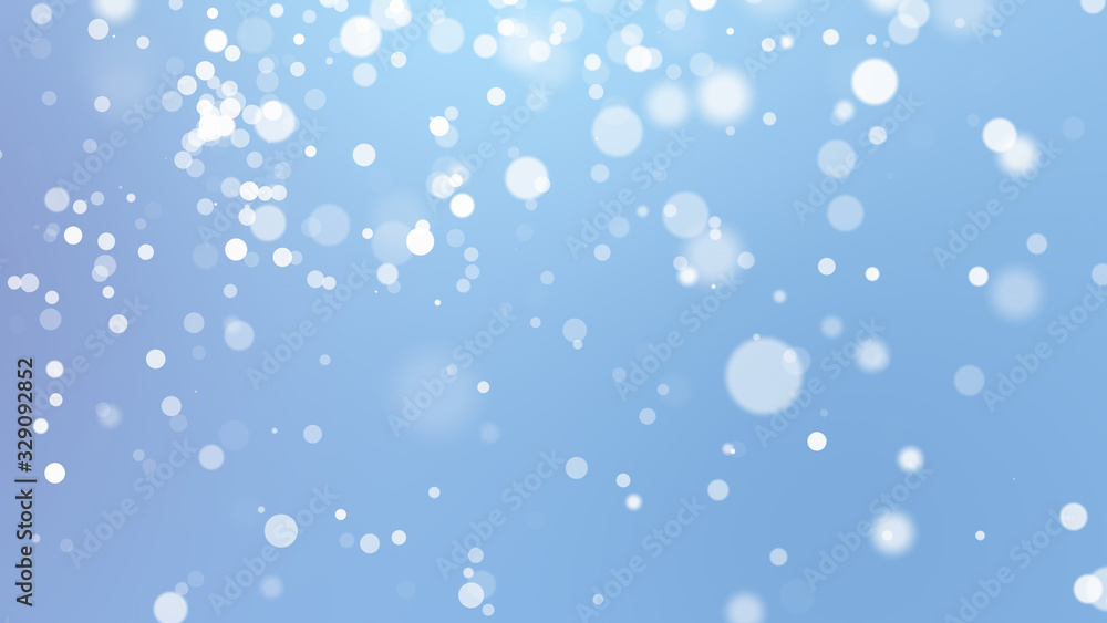 Poster abstract bokeh soft light background with blur bokeh light effect.