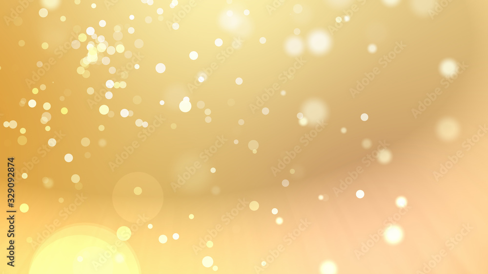 Poster abstract bokeh soft light background with blur bokeh light effect.