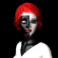 Künstlerische 3D-Darstellung einer Fantasy-Frau © crimson