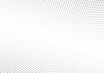 Abstract halftone dotted background. Futuristic grunge pattern, dot and circles.  Vector modern optical pop art texture for posters, sites, business cards, cover, postcards, labels, stickers layout.
