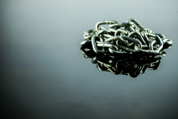 Close up of chain