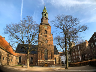 Sankt Petri Church St. Petri Kirke, the parish church of German-speaking community in Copenhagen,...