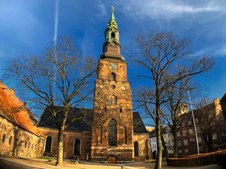 Sankt Petri Church St. Petri Kirke, the parish church of German-speaking community in Copenhagen,...