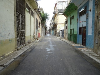 Fototapeta na wymiar calles de la Habana Cuba