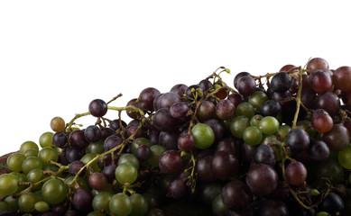 Different color grape