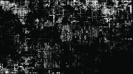 Dark grunge urban texture vector. Distressed overlay texture. Grunge background. Abstract obvious dark worn textured effect. Vector Illustration. Black isolated on white. EPS10.