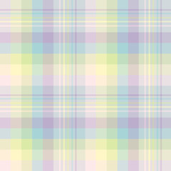 Seamless pattern in awesome positive pastel colors for plaid, fabric, textile, clothes, tablecloth and other things. Vector image.