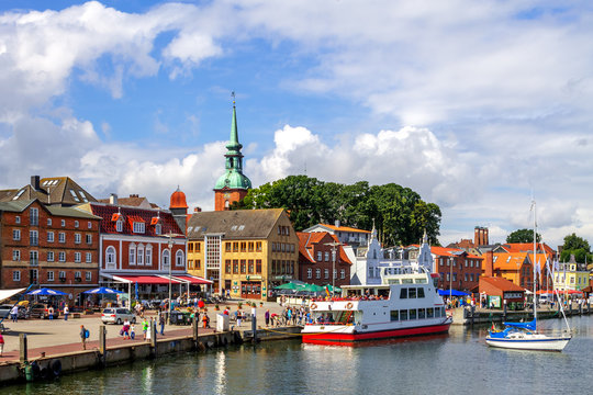 Hafen von Kappeln, Deutschland 