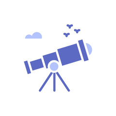 Predication Vector illustration Glyph With Color Background and Investment icon.