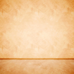 Concept or conceptual solid and rough white background of concrete floor and wall as a vintage pattern layout. A 3d illustration metaphor for minimalism, time and material