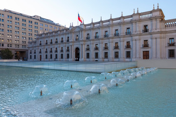 palácio oficial no Chile