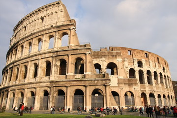 Fototapeta na wymiar Roma coliseum