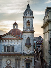 View of Havana Cathedral, Plaza De La Cathedral, Calle Empedrado, Havana, Cuba © klevit