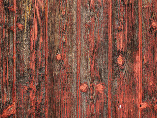 Wooden texture of red color, unusual surface