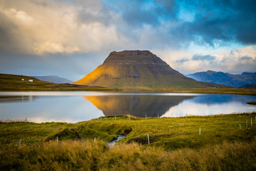 Kirkjufell, mountain in Western Iceland