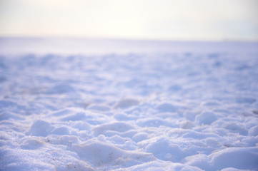 北海道の雪、質感