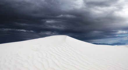Hurricane, white sands national monument, New Mexico, nature, wild, park, national park, sand dune, white sands, landscapes, solitary, dramatic, morning lights, shadows, storm, clouds, snow