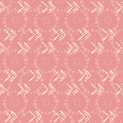 Vector pink geometric chevron seamless pattern background