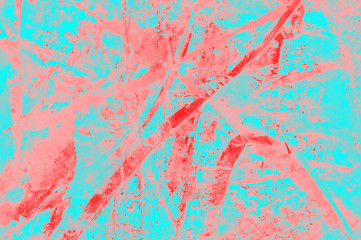 abstract bright pink and light blue background.