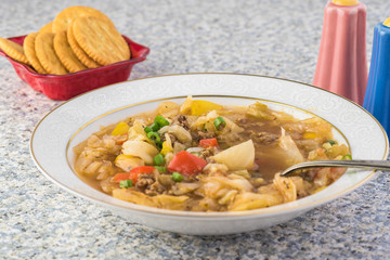 Cabbage soup.