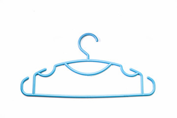 clothes hanger isolated on white