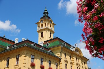 Fototapeta na wymiar Szeged architecture, Hungary