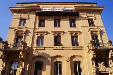 Antonini House Art Nouveau in Florence, Italy