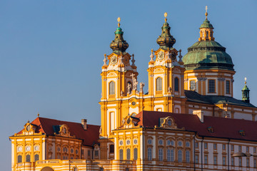 Monastery Melk in north Austria