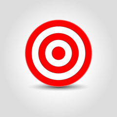 3d Arrow Target Vector Illustration