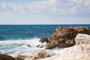 Beach at Caesarea, Israel