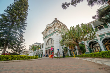 Beautiful railway station built be Portuguese in Maputo, Mozambique