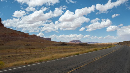 View on Monument valley, navajo, USA