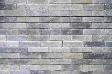 pattern of decorative gray slate stone wall surface as a background
