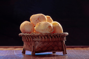 pão de queijo com queijo da Serra da Canastra, Minas Gerais, Brasil