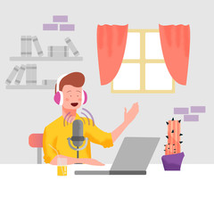 Online training, podcast, radio.