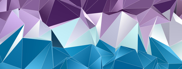 Triangular 3d, modern background