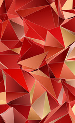 Abstract Low-Poly background. triangulated texture. Design 3d. Polygonal geometrical pattern....