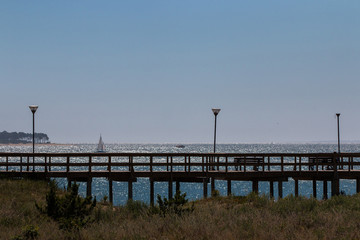 deck porto de Punta del Este, Uruguai